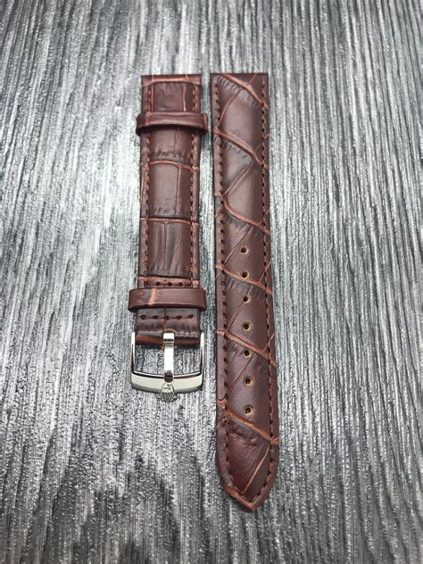 rolex leather strap replacement uk|genuine Rolex strap.